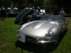 1962 Jaguar XKE Roadster, San Marino Motor Classic, June 10, 2012; photo by Mhila Curtright (20120610 1047)